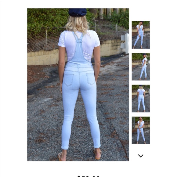 LAST 1️⃣ Got it bad Slit Knee Overall - Picture 5 of 6